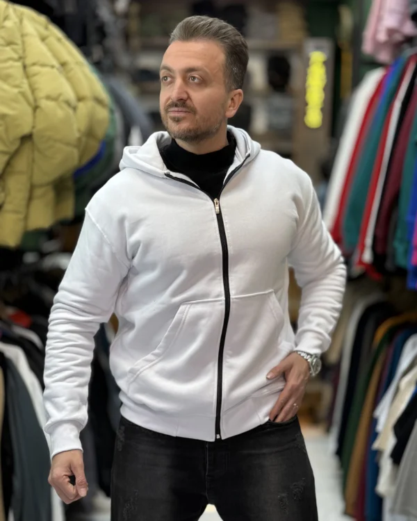 سویشرت دورس کلاهدار - Image 3