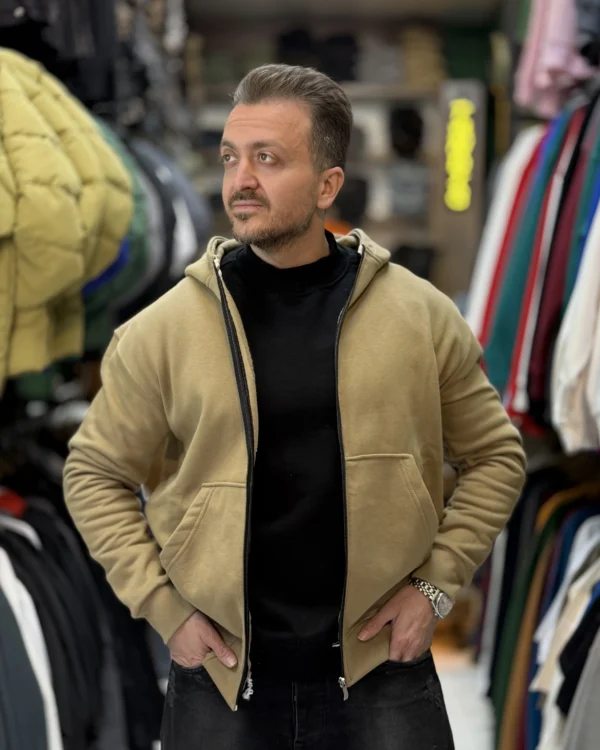 سویشرت دورس کلاهدار - Image 6